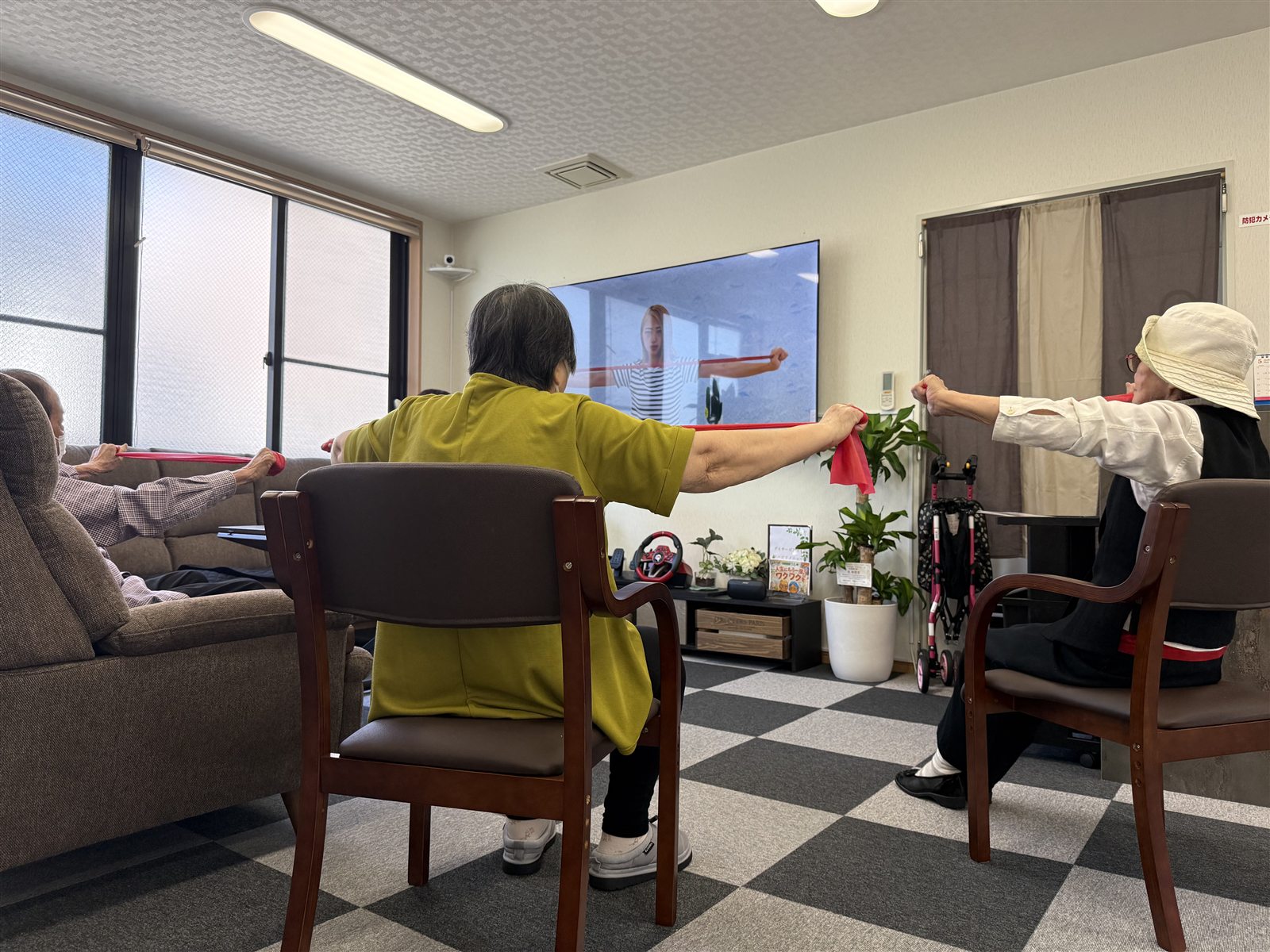セラバンド体操の活動風景